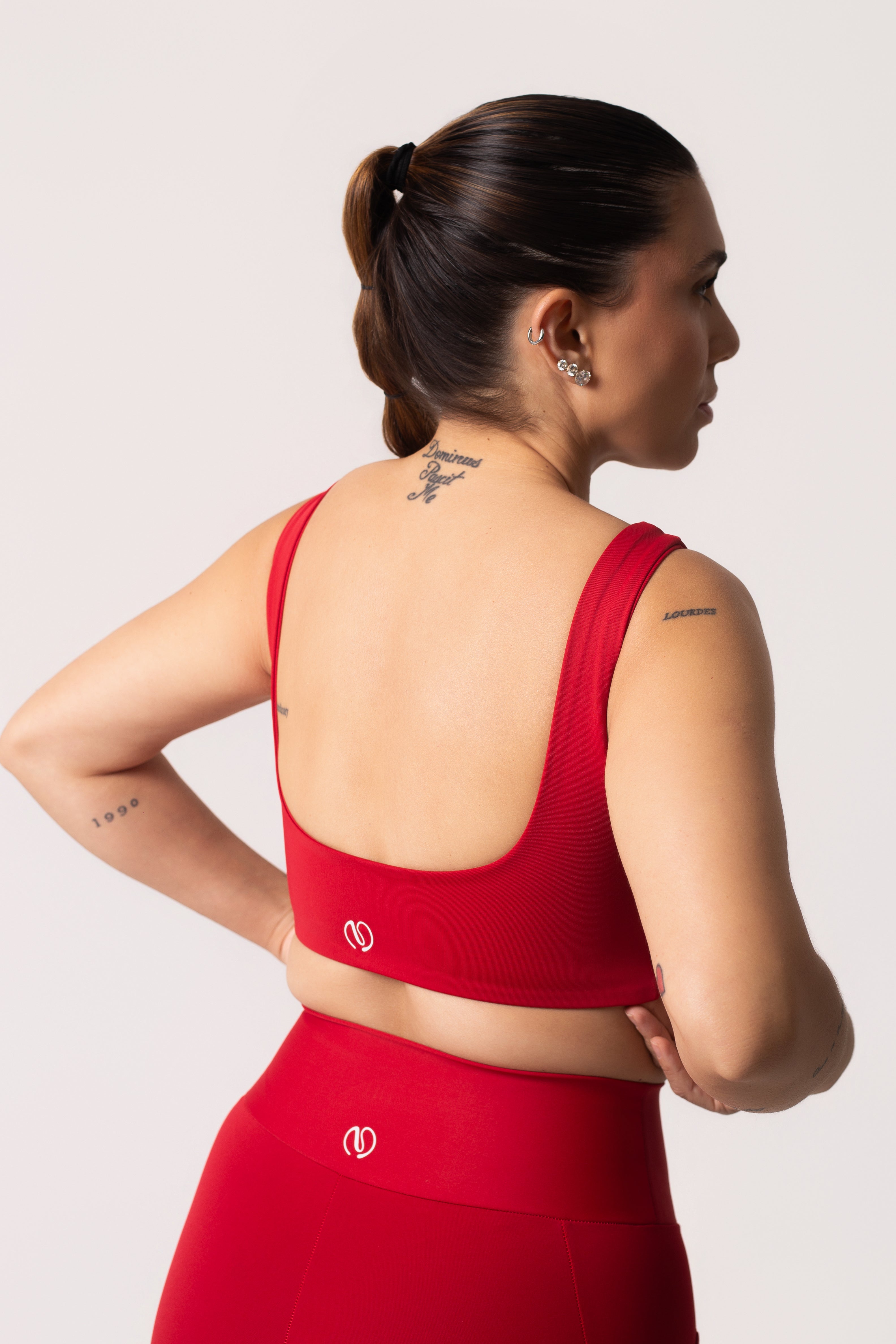 Kit essencial (Short Vic + Top Olivia) Vermelho