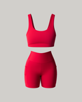 Kit essencial (Short Vic + Top Olivia) Vermelho